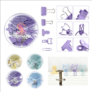 Reusable Colorful Durable Strong-Grip Clip Organizer Kit